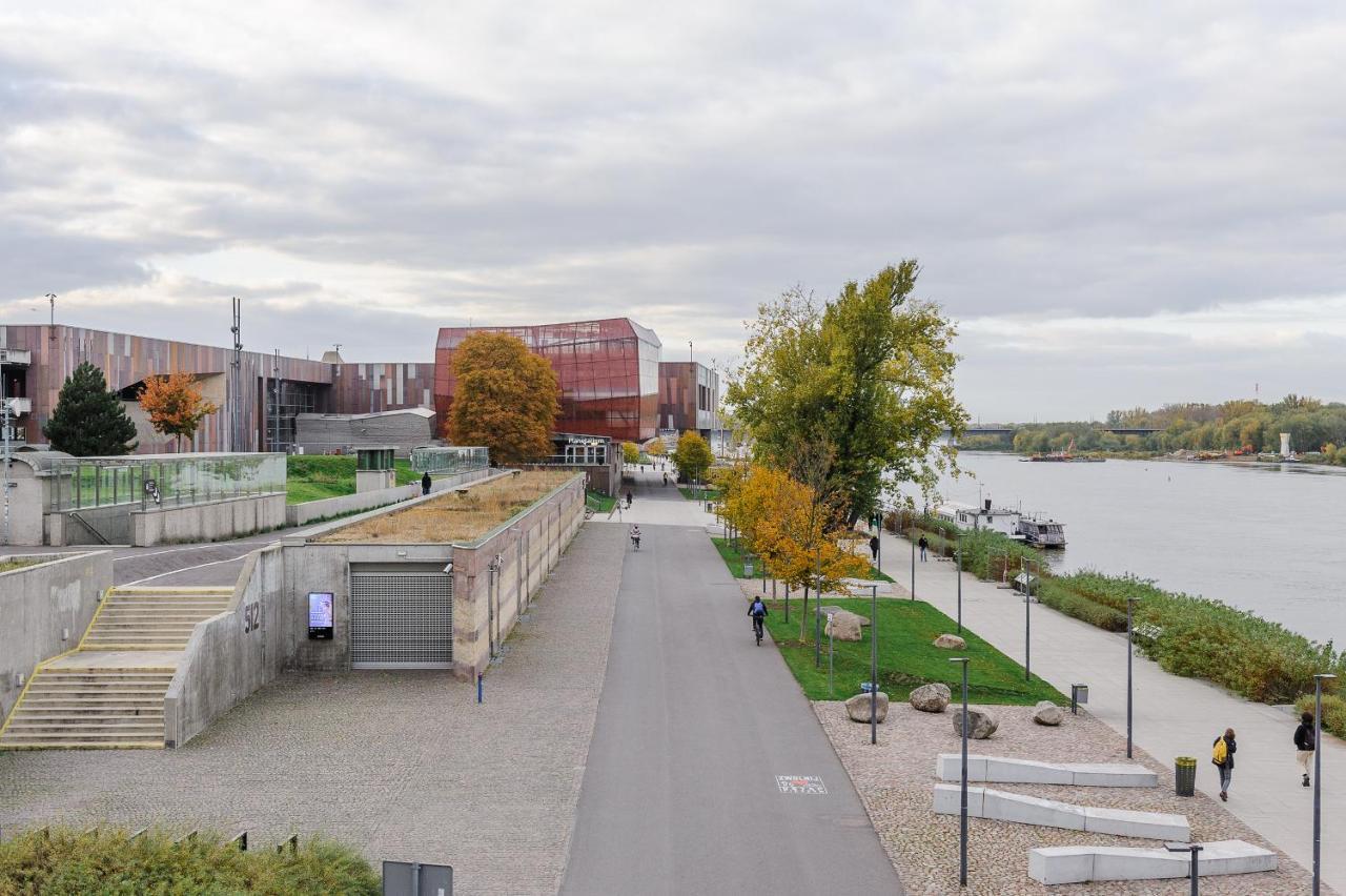 Lumina Apart With A Large Balcony Near Presidential Palace And River Warsaw Exterior photo